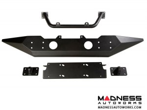 Jeep Gladiator Spartan Bumper w/ Standard Ends & Overrider - Front Jeep Gladiator Spartan Bumper w/ Standard Ends & Overrider - Front
